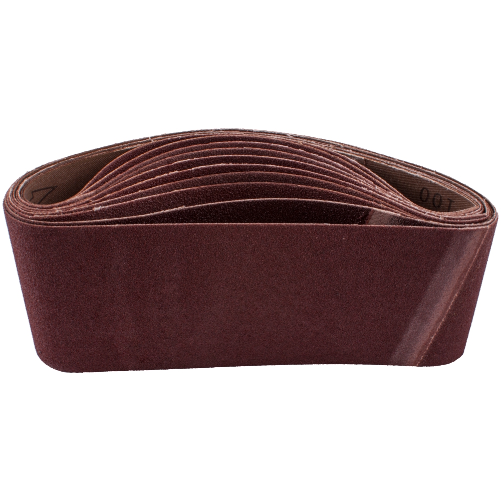 SANDING BELT 75 X 510MM 40 GRIT 10/PACK