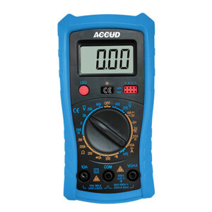 DIGITAL MULTIMETER 9V BAT. 2.8V 10AMP 600V