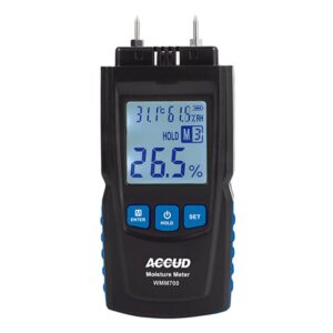 WOOD MOISTURE TESTER 0-40% RANGE 2% ACCUR 0.5% RES