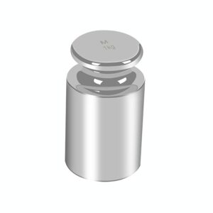 CYLINDRICAL CALIBRATION WEIGHT 1KG STAINLESS STEEL
