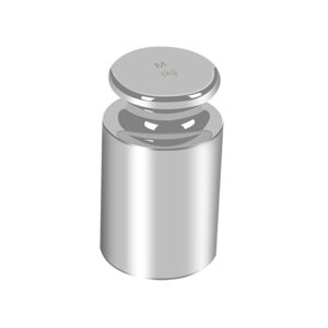 CYLINDRICAL CALIBRATION WEIGHT 5KG STAINLESS STEEL