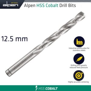 HSS COBALT DIN 338 12.5MM BULK