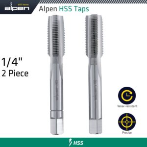 HSS HAND TAP SET IMPERIAL G 1/4' POUCHED