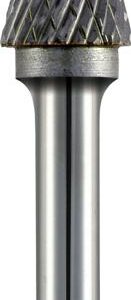 TC ROTARY BURR 6MM CONICAL POINTED NOSE FOR HARD METALS