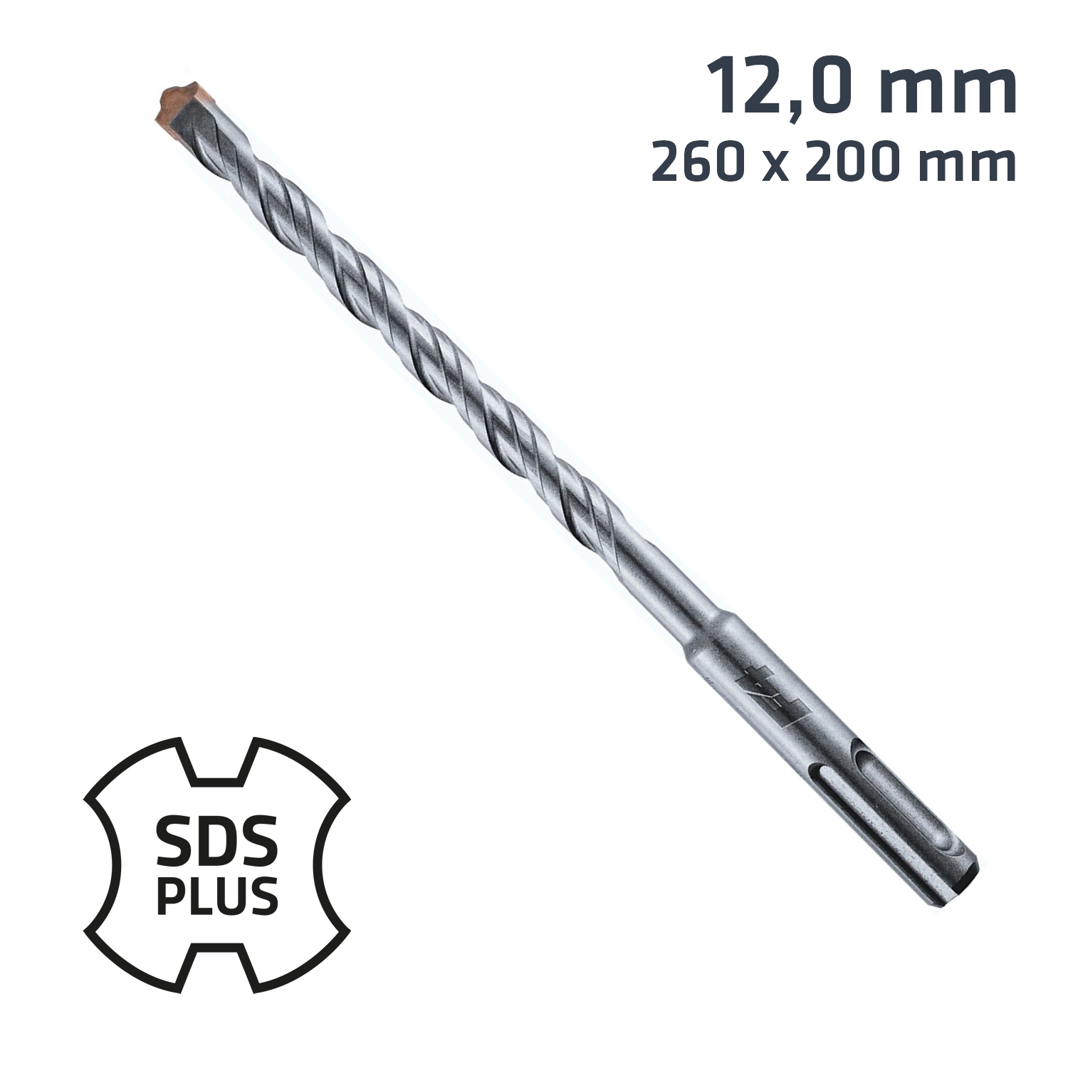 SDS PLUS DRILL BIT 260 X 200 12.0MM