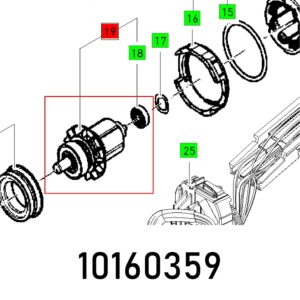 ROTOR OSC 18 ET-BG