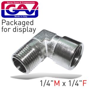 ELBOW M/F 1/4' PACKAGED