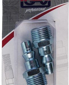 QUICK COUPLER INSERTS ARO 3/8'M 2 PACKAGED