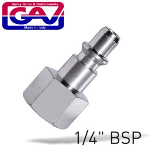 QUICK COUPLER INSERTS ARO 1/4'F