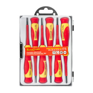 6PC PRECISION ELECTRONIC INSULATED SCREWDRIVER SET