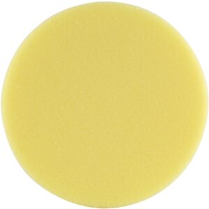 FOAM PAD HOOK AND LOOP YELLOW SPONGE 150MM 6' HEAVY CUTTING