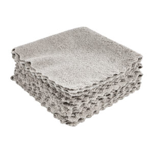 MICROFIBRE CLOTH DISP. GREY 300MM X 300MM 180GSM 25PC T/BOX