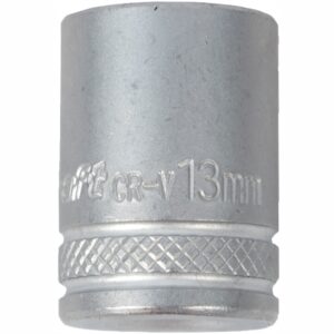 SOCKET 13MM 1/4' DRIVE CRV 12 POINT