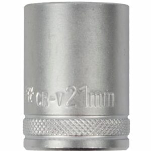SOCKET 21MM X 27.8MM 1/2' DRIVE CRV 12 POINT