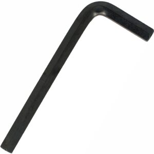 L-WRENCH HEX 8.0 X 100 X 36MM CRV BLACK